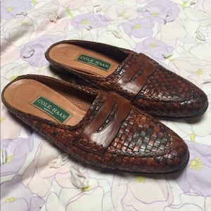 Vintage Cole Haan loafer slides